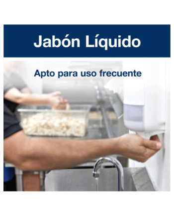 Tork Jabón Líquido Antiolor para Lavado de Manos S4, Suave para la piel, 6 x 1000 ml, 424011