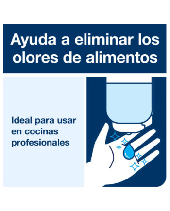 Tork Jabón Líquido Antiolor para Lavado de Manos S4, Suave para la piel, 6 x 1000 ml, 424011