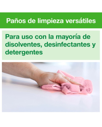 Tork Paño de Limpieza de Larga Duración Color Rojo W8, Multiusos, 8 × 40 Paños, 194750