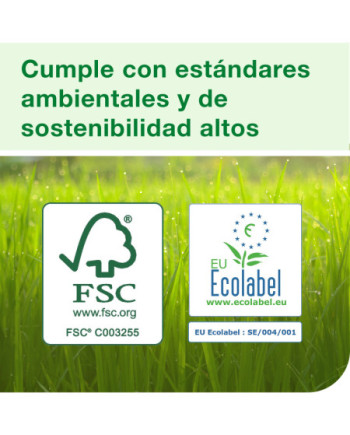 Tork Matic® Toallas de Mano de Papel Suaves Blancas con Hojas Grises H1, Advanced, absorbente, 6 rollos × 150 m, 290067