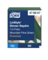 Tork LinStyle® Dinner Servilleta Premium Verde Pino