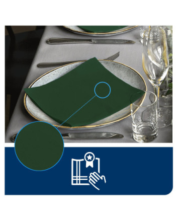 Tork LinStyle® Dinner Servilleta Premium Verde Pino