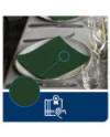 Tork LinStyle® Dinner Servilleta Premium Verde Pino