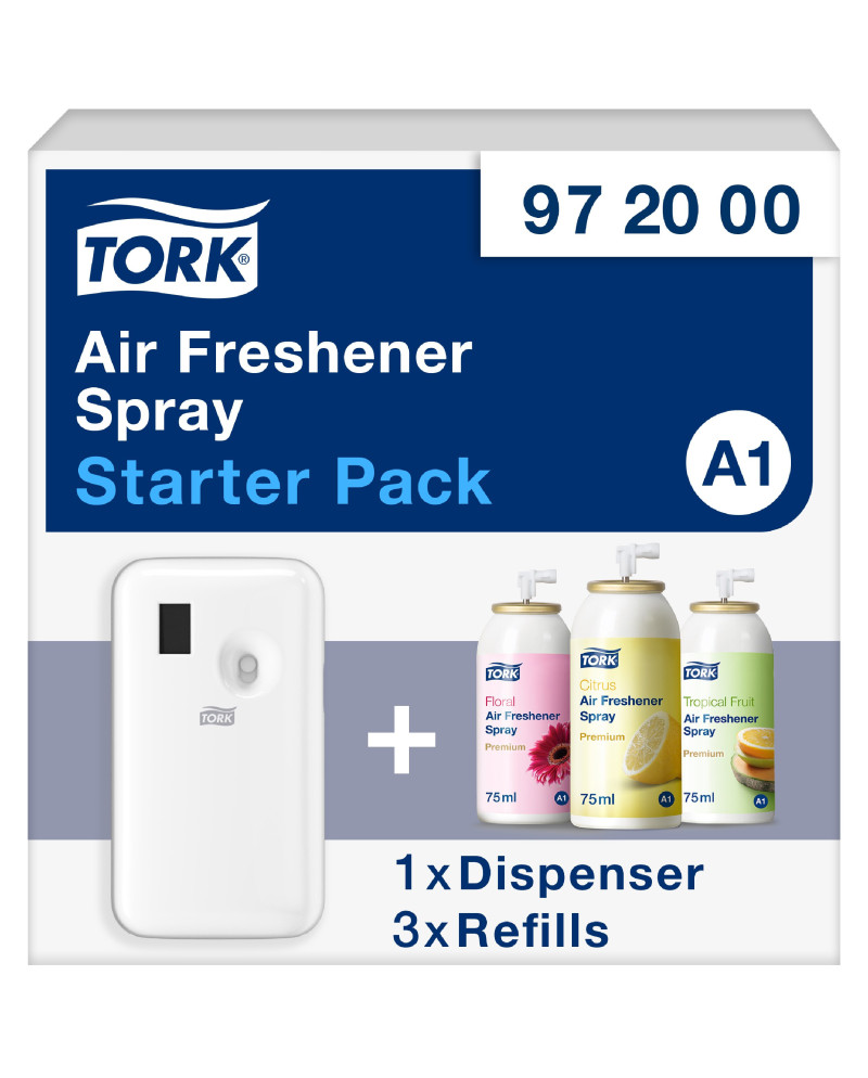 Tork Ambientador en Espray Starter Pack