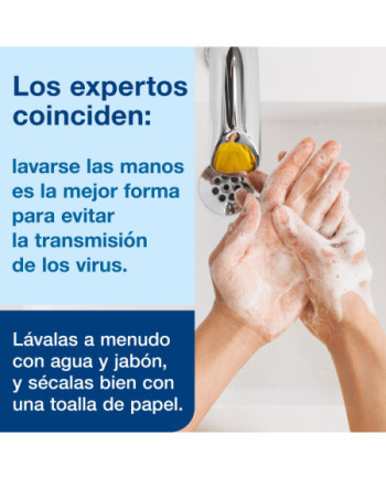 Tork Jabón Líquido para Manos Antimicrobiano S4, Dermatológicamente probado, 6 × 1000 ml, 424710