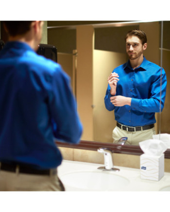 Tork pañuelos faciales extrasuaves en cubo Premium