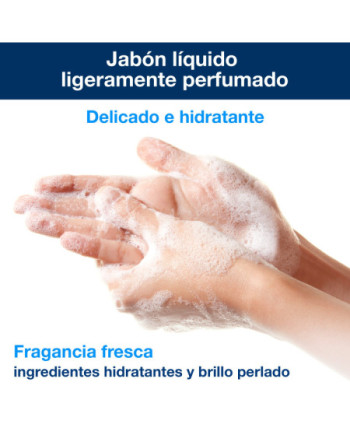 Tork Esencia Suave Jabón Líquido para Lavado de Manos S1, Aroma fresco, 6 × 1000 ml, 420501