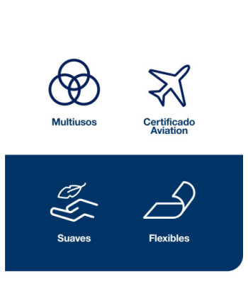 Tork Paño de Limpieza Blanco W4, Paño flexible, 4 × 120 unidades, 510479