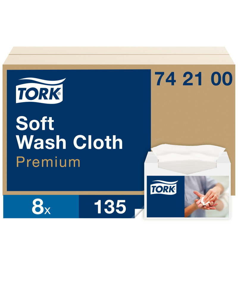 Paños suaves para lavado Tork Premium
