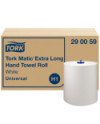 Tork Matic® Toalla de Mano de Papel en Rollo Extralargo Blanco H1, Universal, 6 rollos × 280 m, 290059