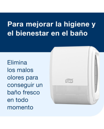 Tork Dispensador para Ambientador Constante Blanco A3, Línea Elevation, 256010