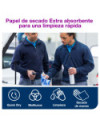 Tork Papel de Secado Extra Azul W1/2, Absorbente, 2 x 750 servicios, 130052