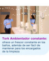 Tork Ambientador Constante con Recambio de Fragancia Brisa A3, Neutralizador de malos olores, 6 recambios, 257010