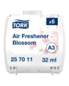 Tork Ambientador Constante con Recambio de Fragancia Floral A3, Neutralizador de malos olores, 6 recambios, 257011