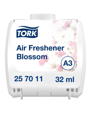 Tork Ambientador Constante con Recambio de Fragancia Floral A3, Neutralizador de malos olores, 6 recambios, 257011