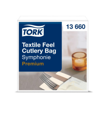 Tork Textile Feel Servilleta para Cubiertos Symphony Premium