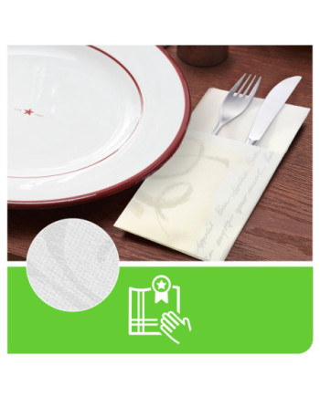 Tork Textile Feel Servilleta para Cubiertos Symphony Premium