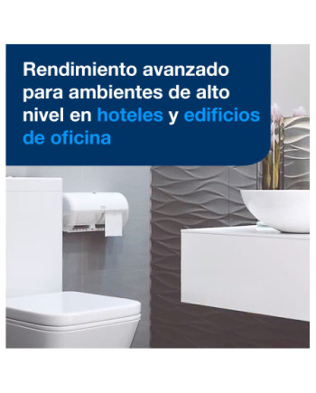 Tork Papel Higiénico Convencional Extrasuave Premium Blanco, 3 capas, 56 x 155 servicios, 110319