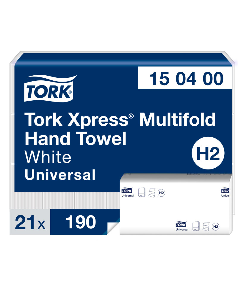 Tork Xpress Universal Toalla de Mano Entredoblada con Plegado en Z