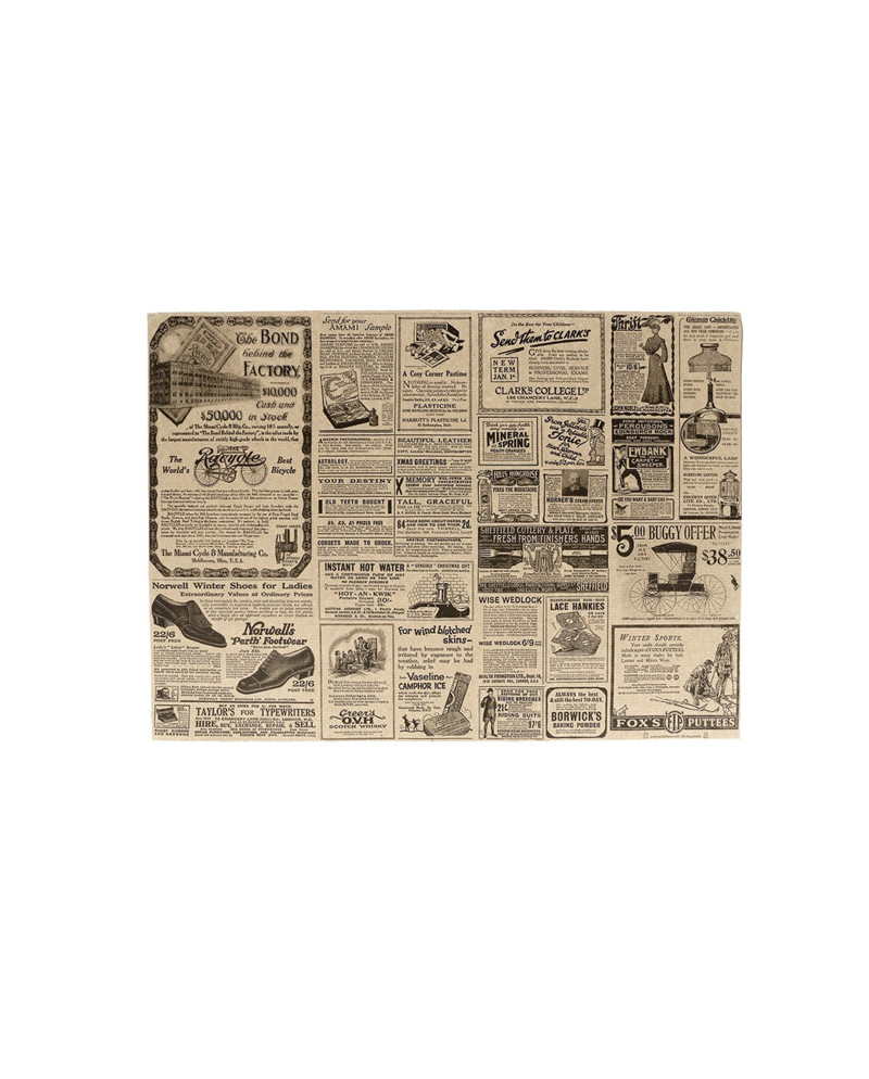 MANTELINES RECICLADOS 31X43CM NATURAL C/2000 UD