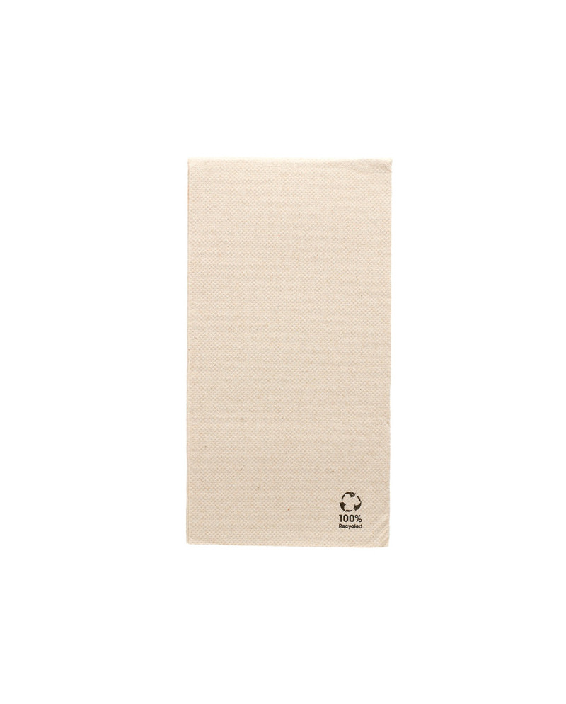 SERVILLETAS ECOLABEL P. 1/8 40X40 NATURAL C/1200