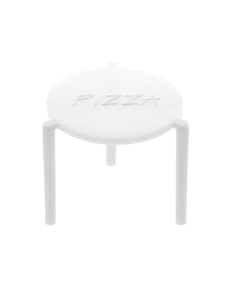 MESITAS PIZZA 4,5X3,7CM BLANCO PP P/250 UD