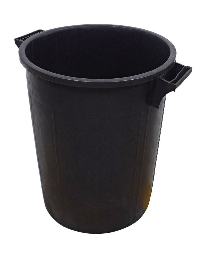 CUBO BIN 50L POLIETILENO IRROMPIBLE NEGRO UD