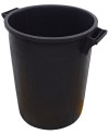 CUBO BIN 50L POLIETILENO IRROMPIBLE NEGRO UD