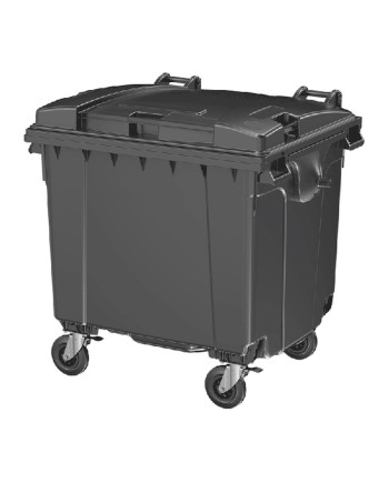 CONTENEDOR 1100 LTS CON TAPA PLANA